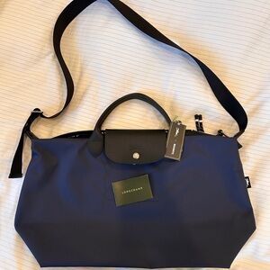 NWT LE PLIAGE ENERGY XL HANDBAG in NAVY